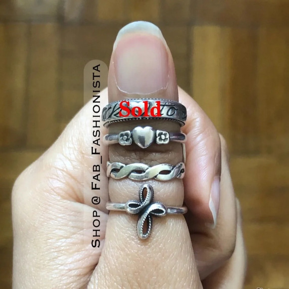 James Avery rings in size 5.25 - Picture 1 of 16